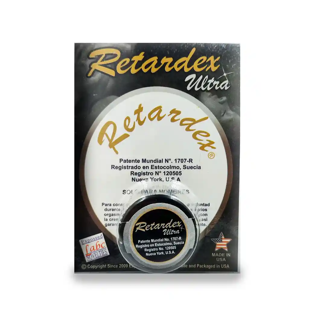 Retardex Ultra Retardante En Crema 5gr