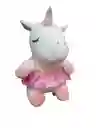 Peluche Muñeco Juguete Con Diseño De Unicornio Rosado O Blanco