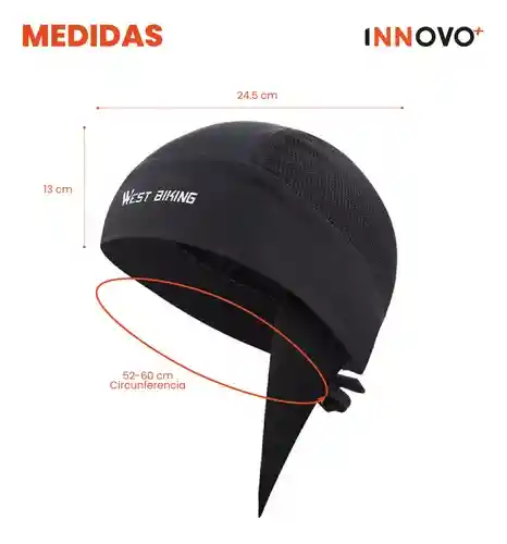 Gorro Para Casco Ciclismo Motocicleta Balaclava Protección