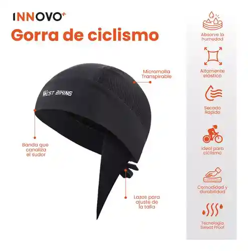 Gorro Para Casco Ciclismo Motocicleta Balaclava Protección