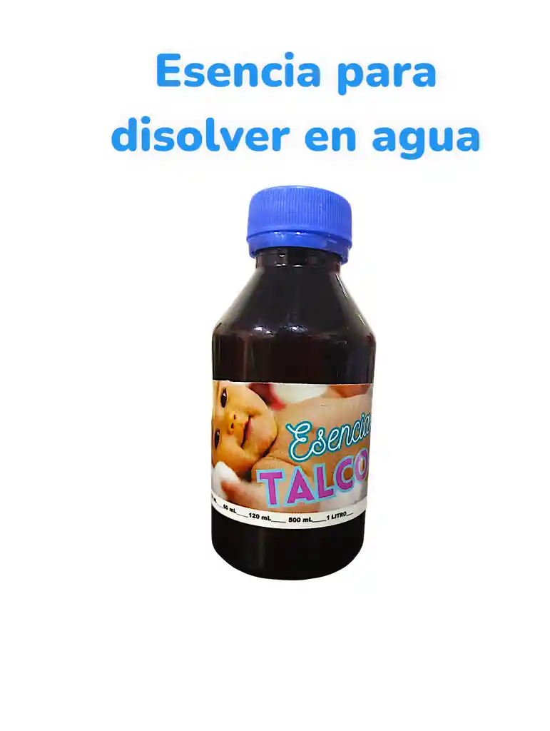 Esencia Concentrada Para Lavadora Aroma Talco De Bebé X 120 Ml