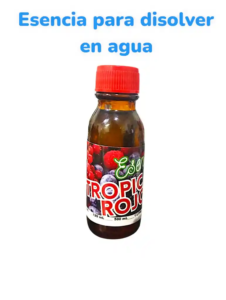 Esencia Concentrada Para Lavadora Aroma Frutos Rojos-tropical X 30 Ml