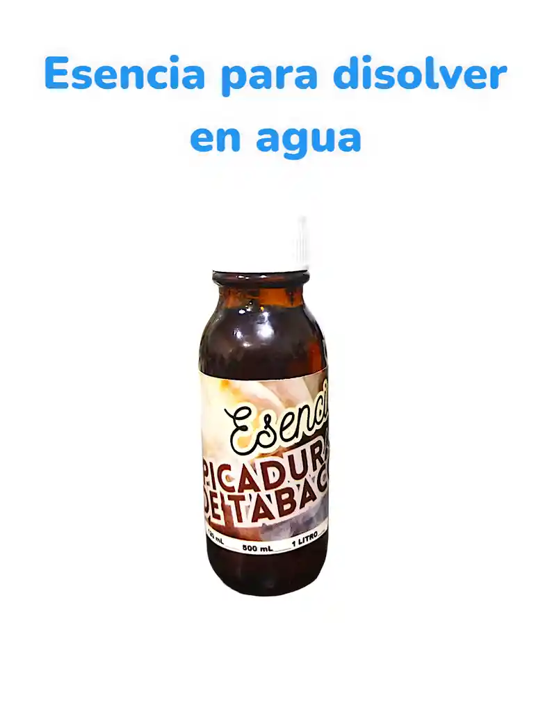 Esencia Concentrada Para Lavadora Aroma Picadura De Tbaco X 30 Ml