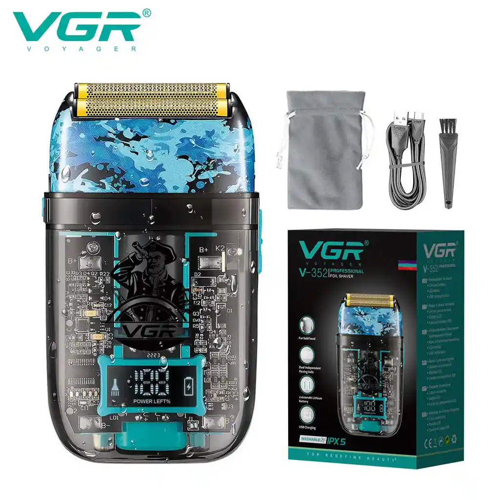 Maquina De Afeitar Shaver Vgr 352