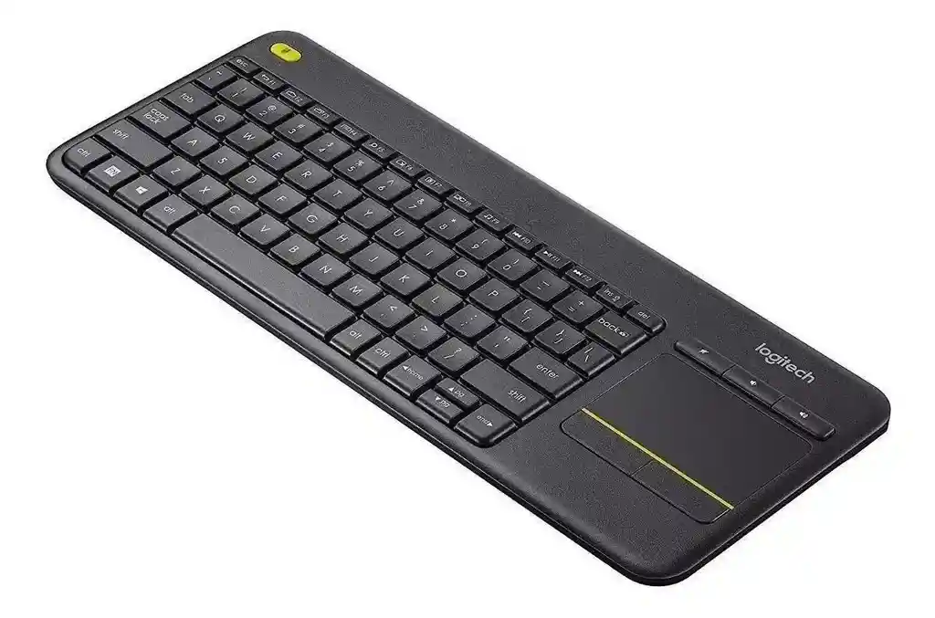 Logitech K400 Plus, Teclado Inalámbrico Touch, Pc Android Tv