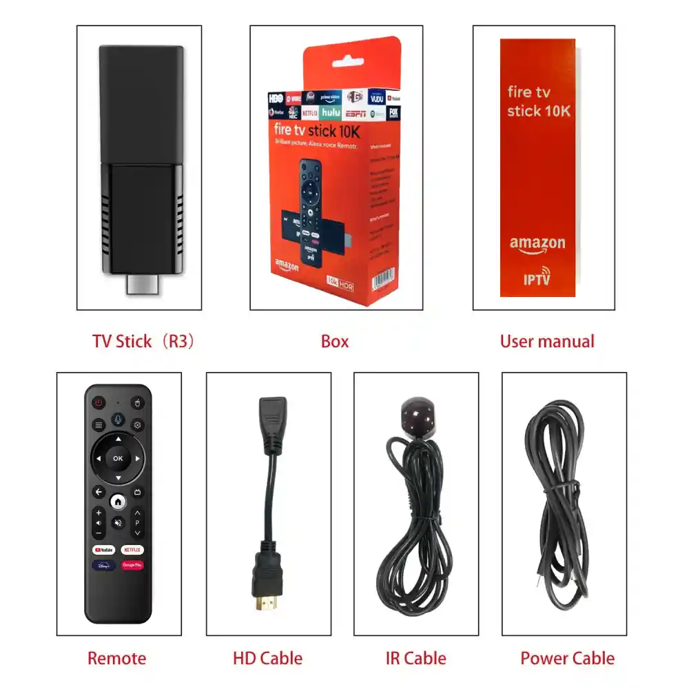 Fire Tv Stick 10k 2a Generación Control Por Voz Alexa 2.4/5g