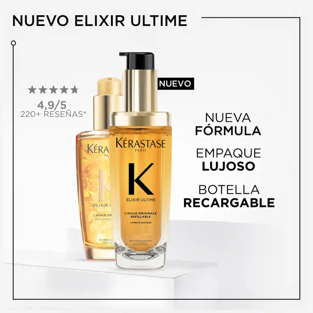 Tratamiento Oleo Elixir Ultime - Nueva Presentación