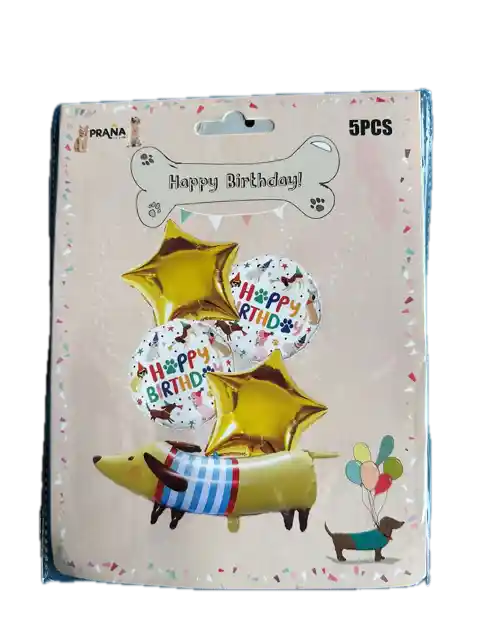 Kit Cumpleaños Perro - 5pcs