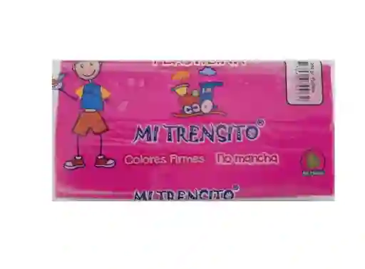 Plastilina En Barra Color Fucsia 250 Gr Mi Trencito