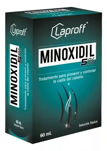 Minoxidil 5% 60 Ml Solucion Topica