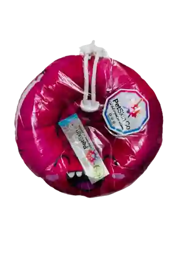 Dona Collar Isabelino Petskin Dibujo Animado Fucsia Gato Talla Xs ( 1 Kg)