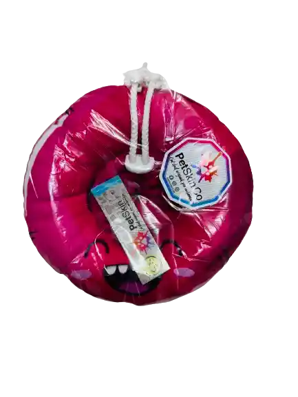 Dona Collar Isabelino Petskin Dibujo Animado Fucsia Gato Talla Xs ( 1 Kg)