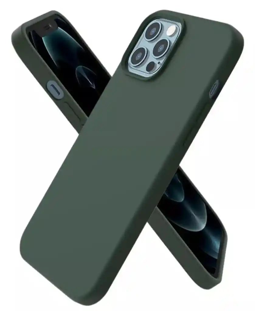 Funda Protectora Silicone Case Para Iphone 15 Estuche Antigolpes