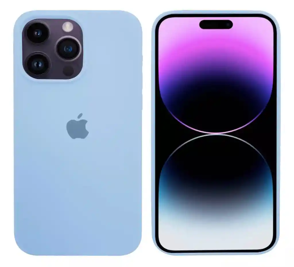 Funda Protectora Silicone Case Para Iphone 14 Estuche Antigolpes