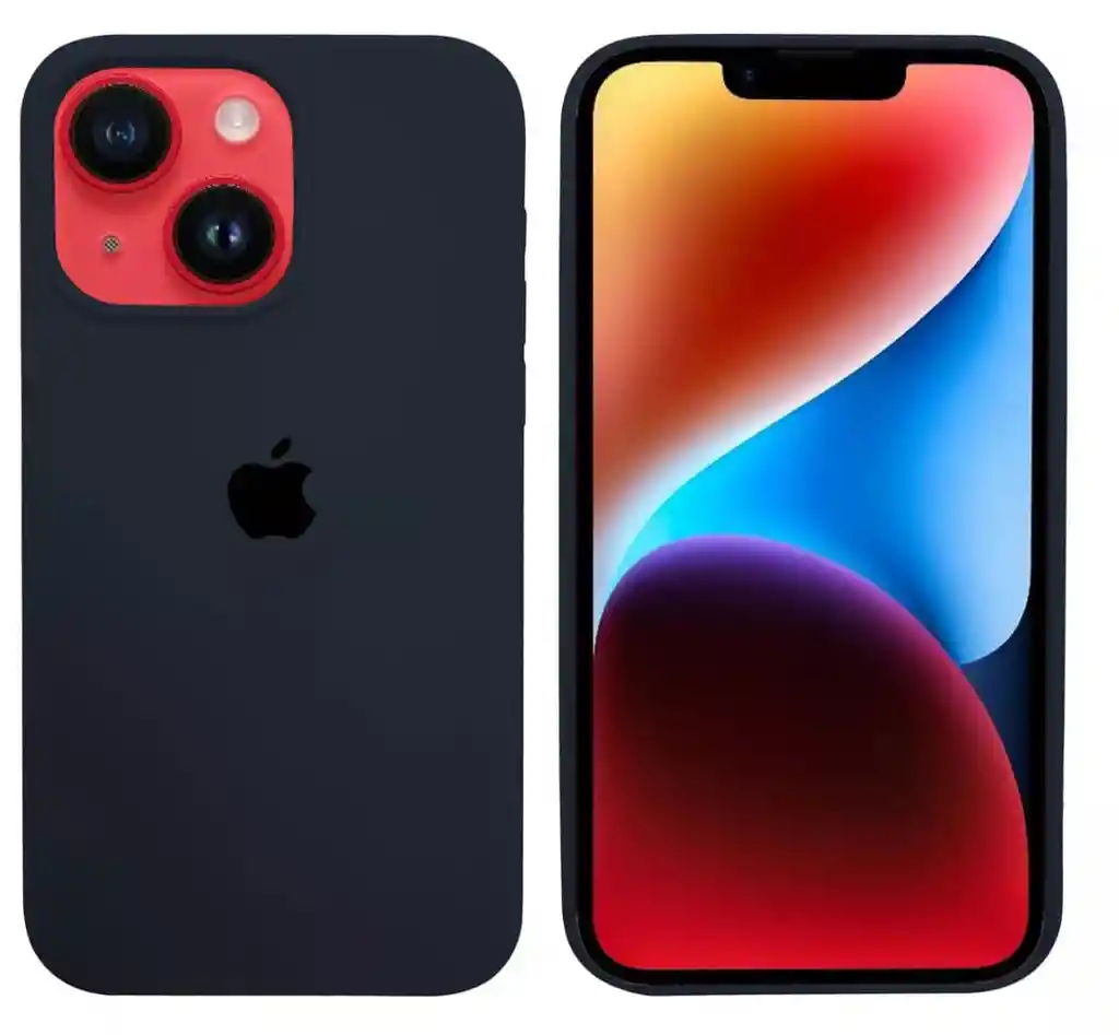 Funda Protectora Silicone Case Para Iphone 14 Estuche Antigolpes