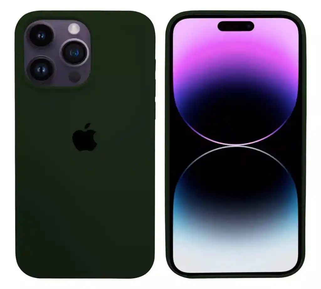 Funda Protectora Silicone Case Para Iphone 14 Estuche Antigolpes