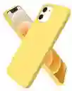 Funda Protectora Silicone Case Para Iphone 12 Estuche Antigolpes