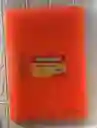 Carpeta Plastica Resorte Oficio Naranja