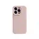 Estuche Para Iphone 16 Pro Max De Silicona Color: Light Rose
