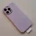 Estuche Para Iphone 16 Pro Max De Silicona Color: Light Purple