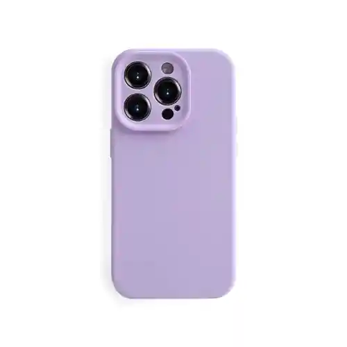 Estuche Para Iphone 16 Pro Max De Silicona Color: Light Purple