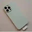 Estuche Para Iphone 16 Pro Max De Silicona Color: Verde Menta