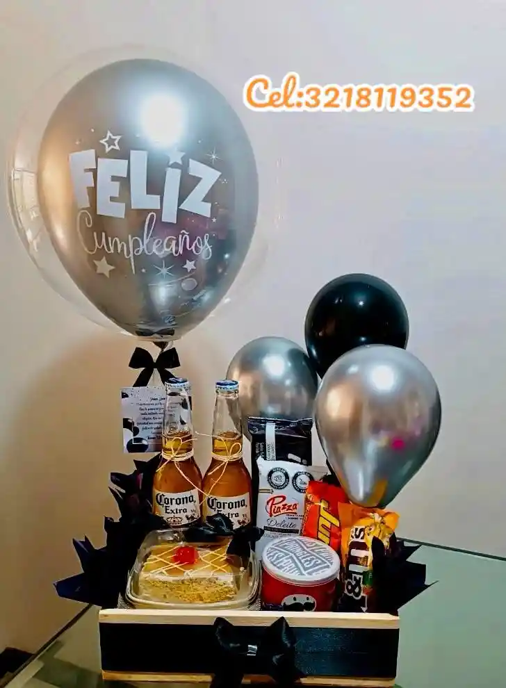 Desayuno Sorpresa (ancheta, Regalo Sorpresa ,cumpleaños, Regalo Para Hombre)