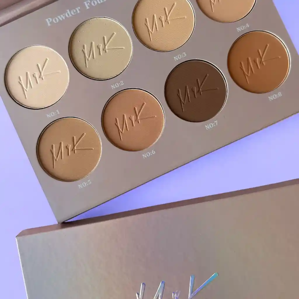Paleta De Polvos Compactos