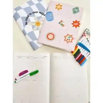 Kit Planeadores (planeador Semestral + Lista De Agradecimiento + Lista De Tareas Diarias)