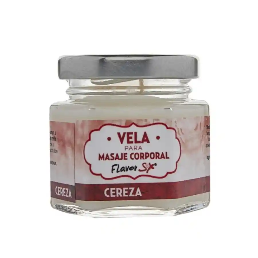 Vela De Masajes Corporal Cereza Flavor