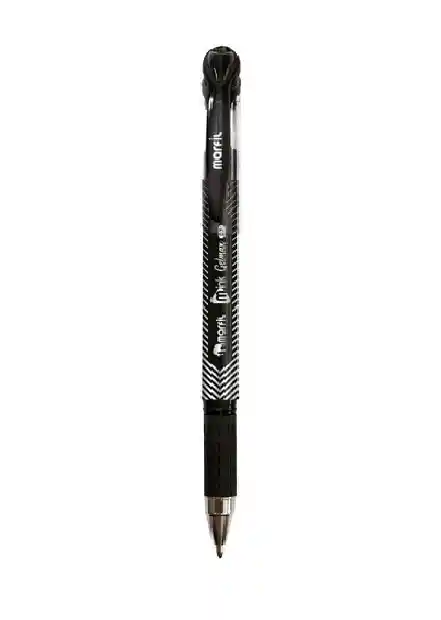 Boligrafo Gelmax Sleek Trazo Fino 0.5 Mm Negro Marfil
