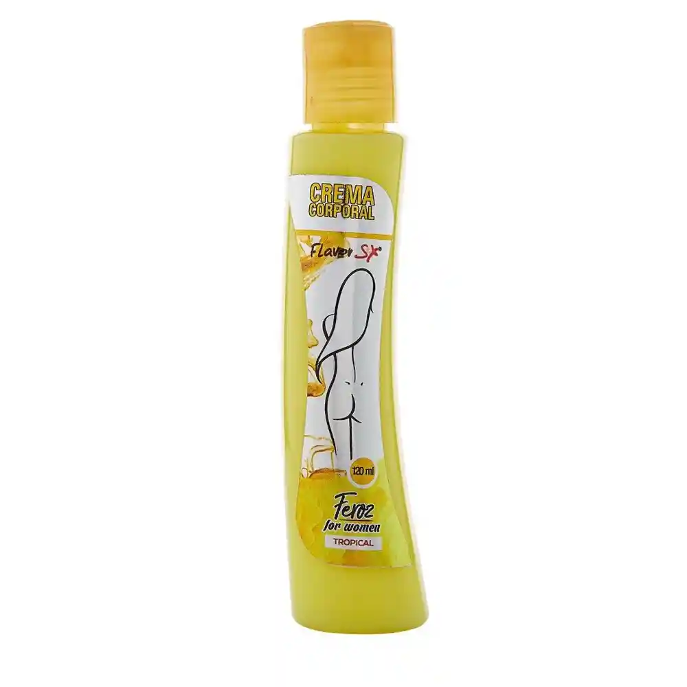 Crema Humectante Con Feromonas Tropical 120 Ml Flavor