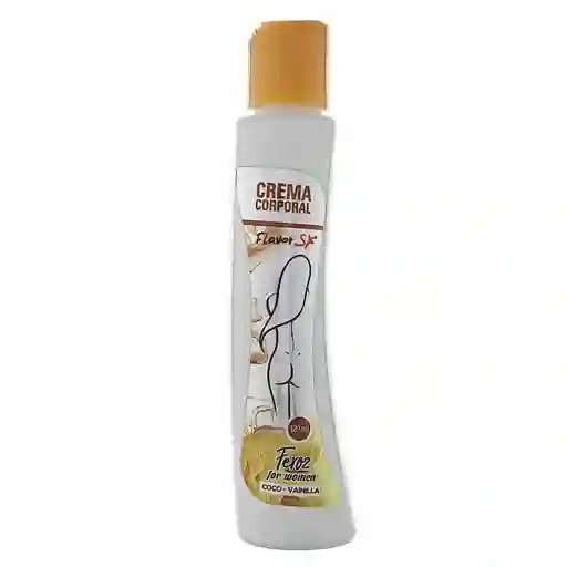 Crema Humectante Con Feromonas Coco Vainilla 120 Ml Flavor