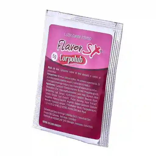 Lubricante Intimo Anal Corpolub Sachet 5g Flavor