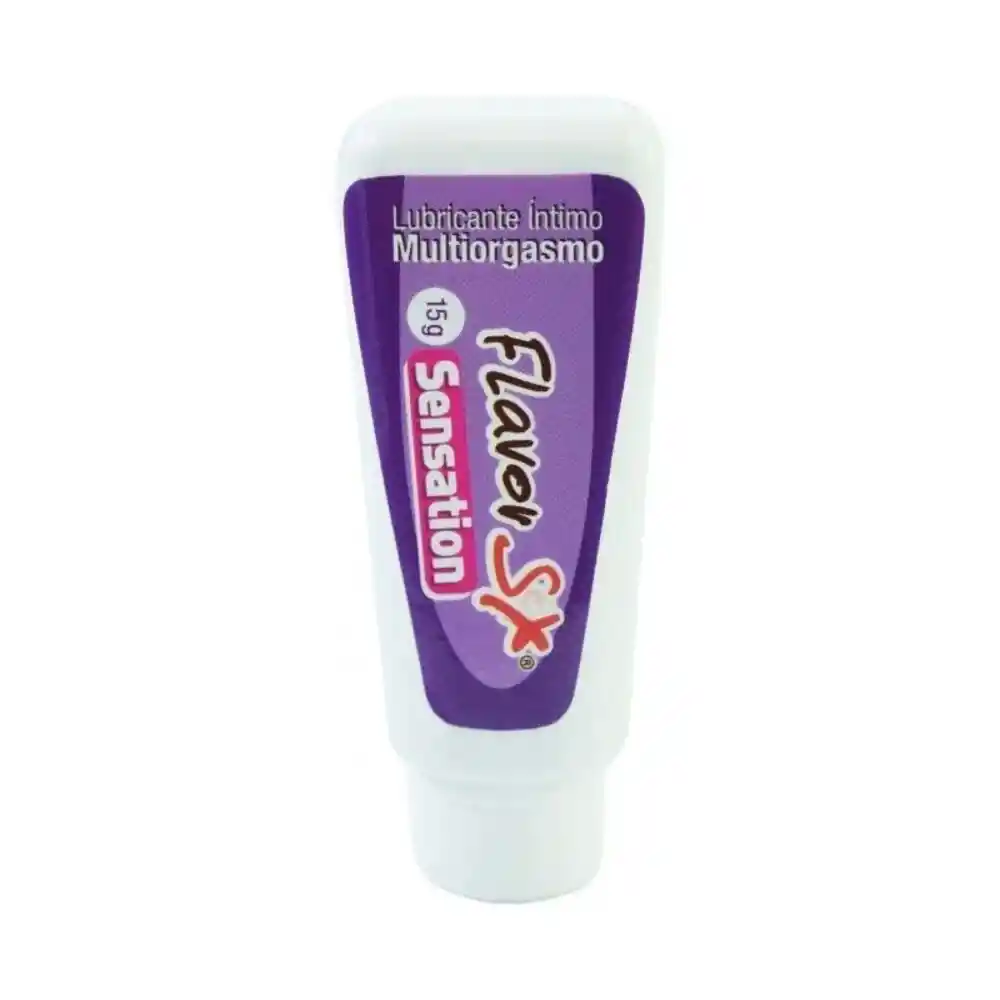 Lubricante Íntimo Multiorgasmos Sensation 15g Flavor