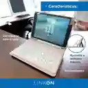 Case Smart Teclado Para Ipad Linkon Rosado - 10.2"
