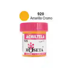 Acritela Roseta Amarillo Cromo
