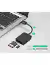 Lector De Tarjetas Ugreen 2 En 1, Usb 3.0 A Tf, Sd Y Micro Sd Negro