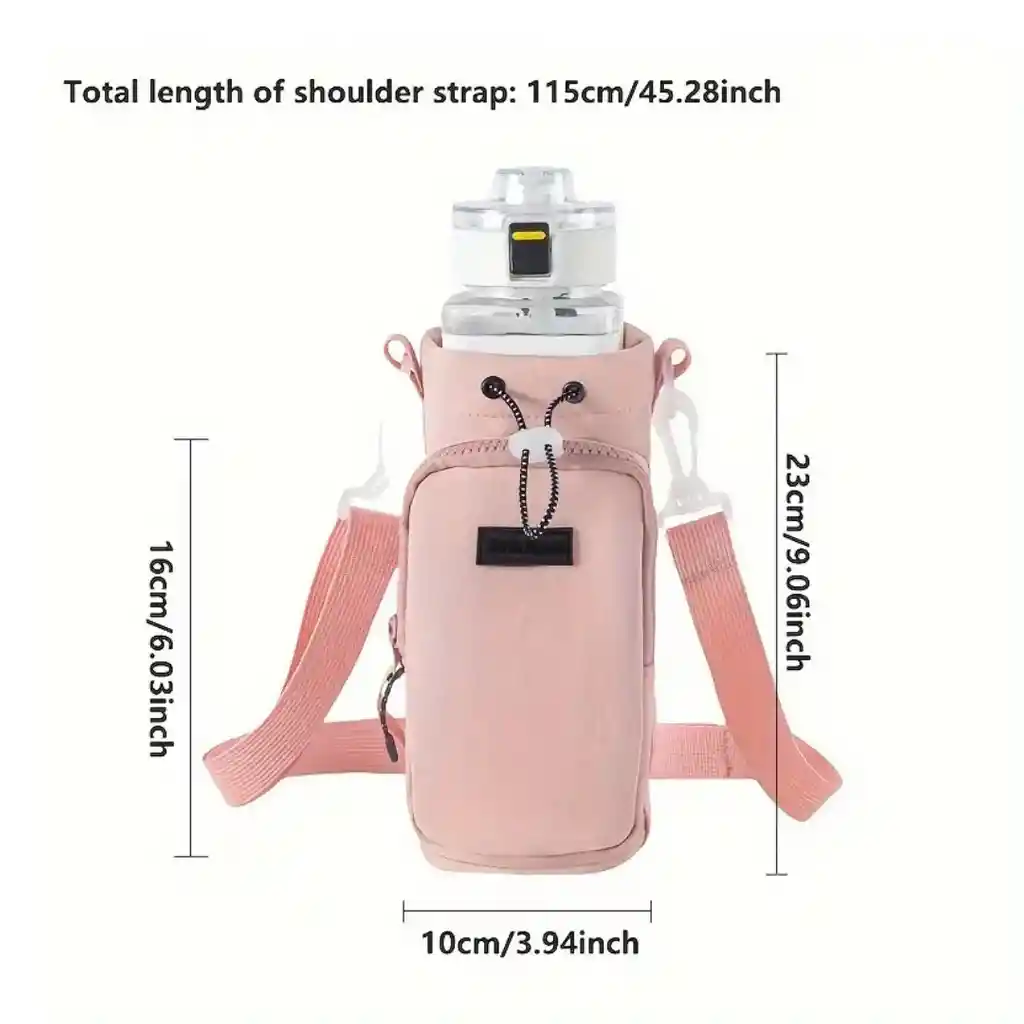 Funda Bolso Porta Botella Termo Accesorio Senderismo Camping