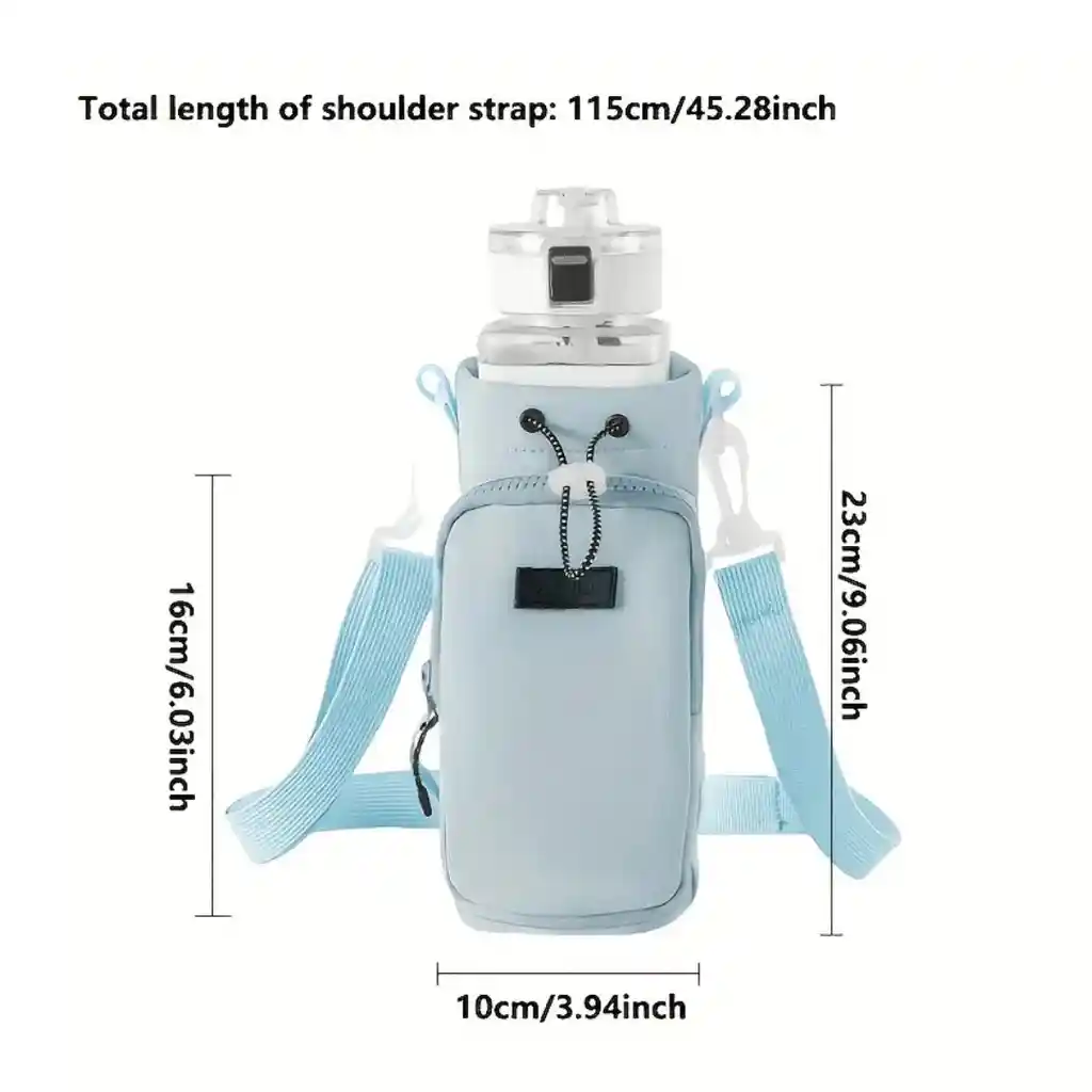Funda Bolso Porta Botella Termo Accesorio Senderismo Camping