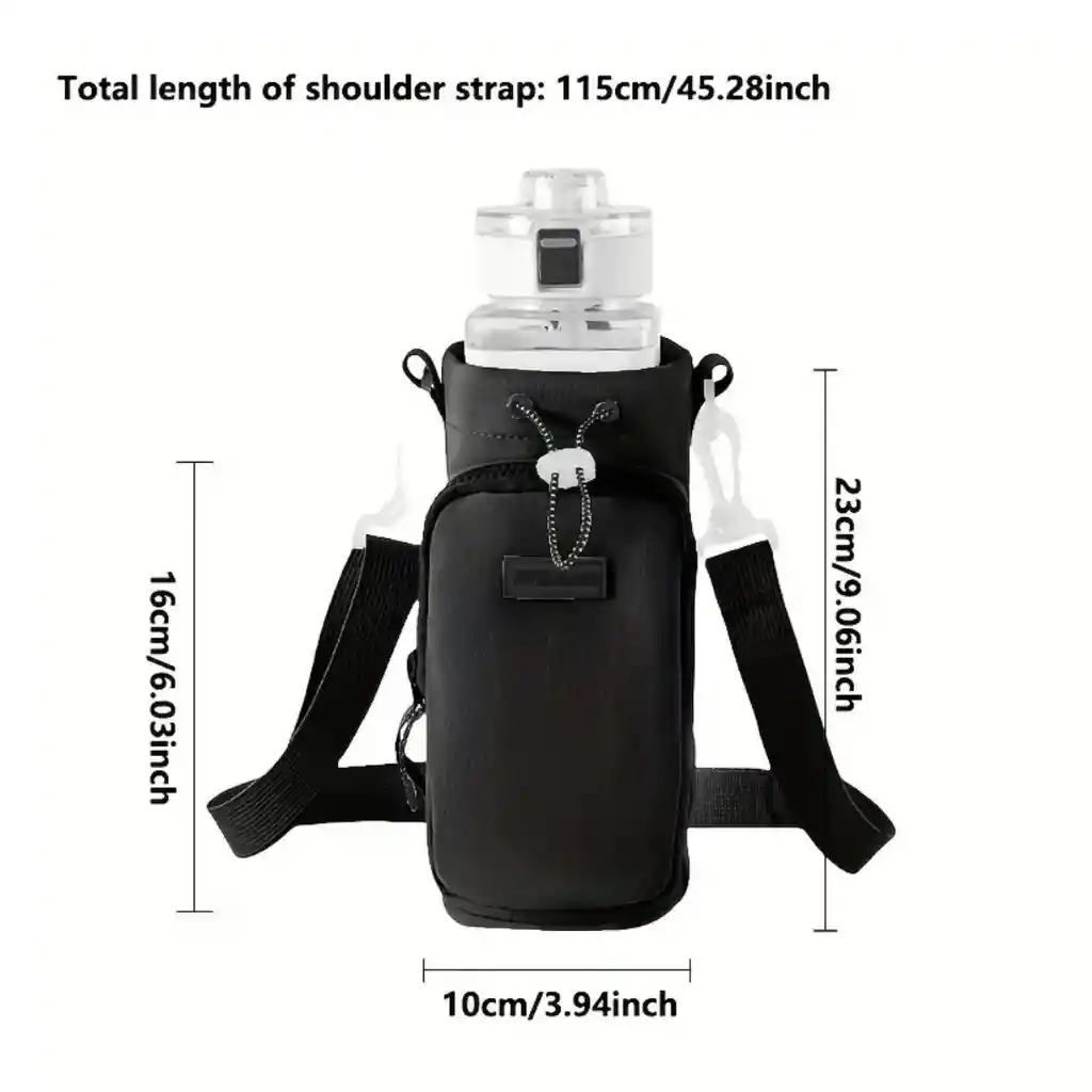 Funda Bolso Porta Botella Termo Accesorio Senderismo Camping