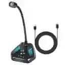 Microfono Usb Con Condensador Para Pc-m-1520