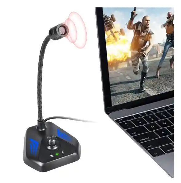 Microfono Usb Con Condensador Para Pc-m-1520