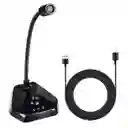 Microfono Usb Con Condensador Para Pc-m-1520