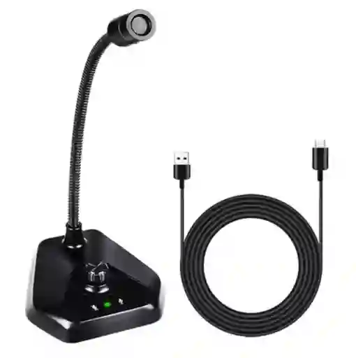 Microfono Usb Con Condensador Para Pc-m-1520