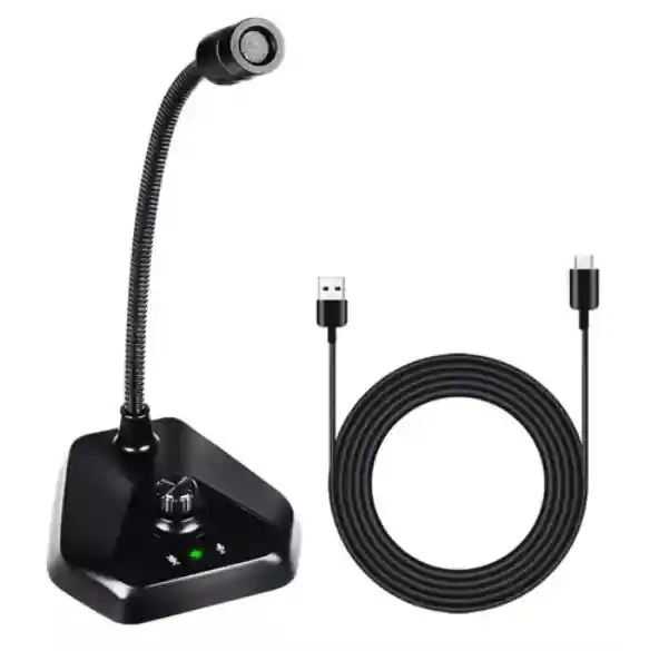 Microfono Usb Con Condensador Para Pc-m-1520