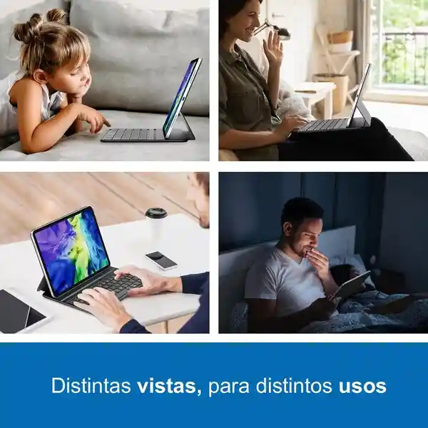 Case Smart Case Touch Ipad Linkon Negro - 10.9