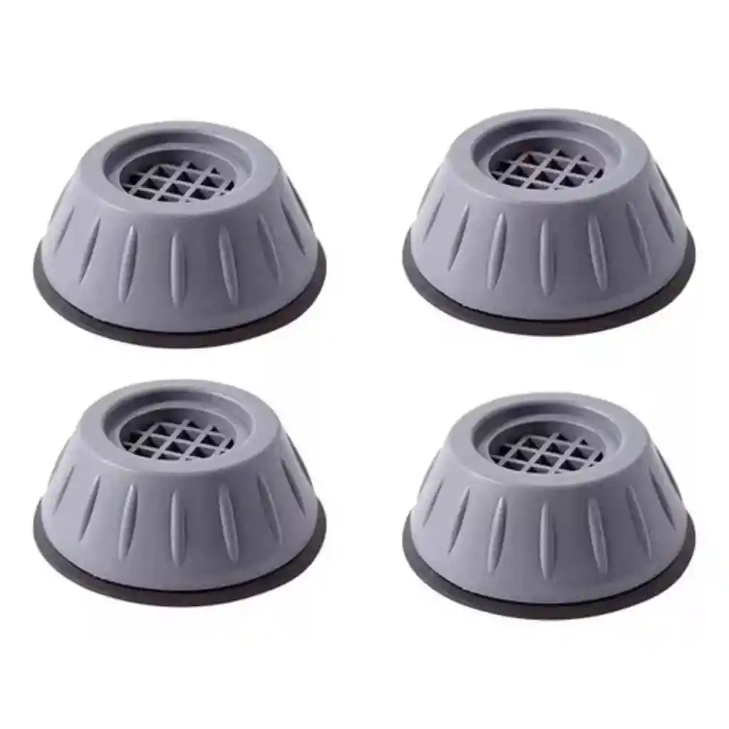 Base Soporte Para Estufa Lavadora En Caucho Juego De 4