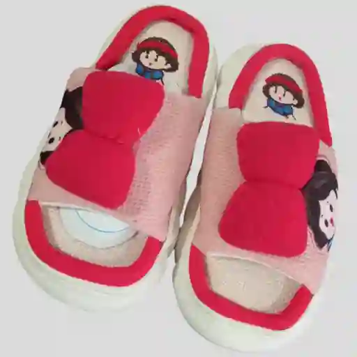 Pantufla Adulto Blanca Nieves Talla 37