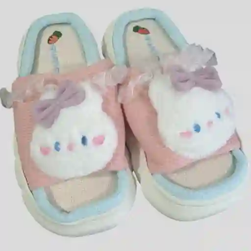 Pantufla Animales Adulto Conejo Talla 37